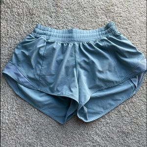 Lululemon hotty hot blue (2.5inch regular) shorts. Worn once!!